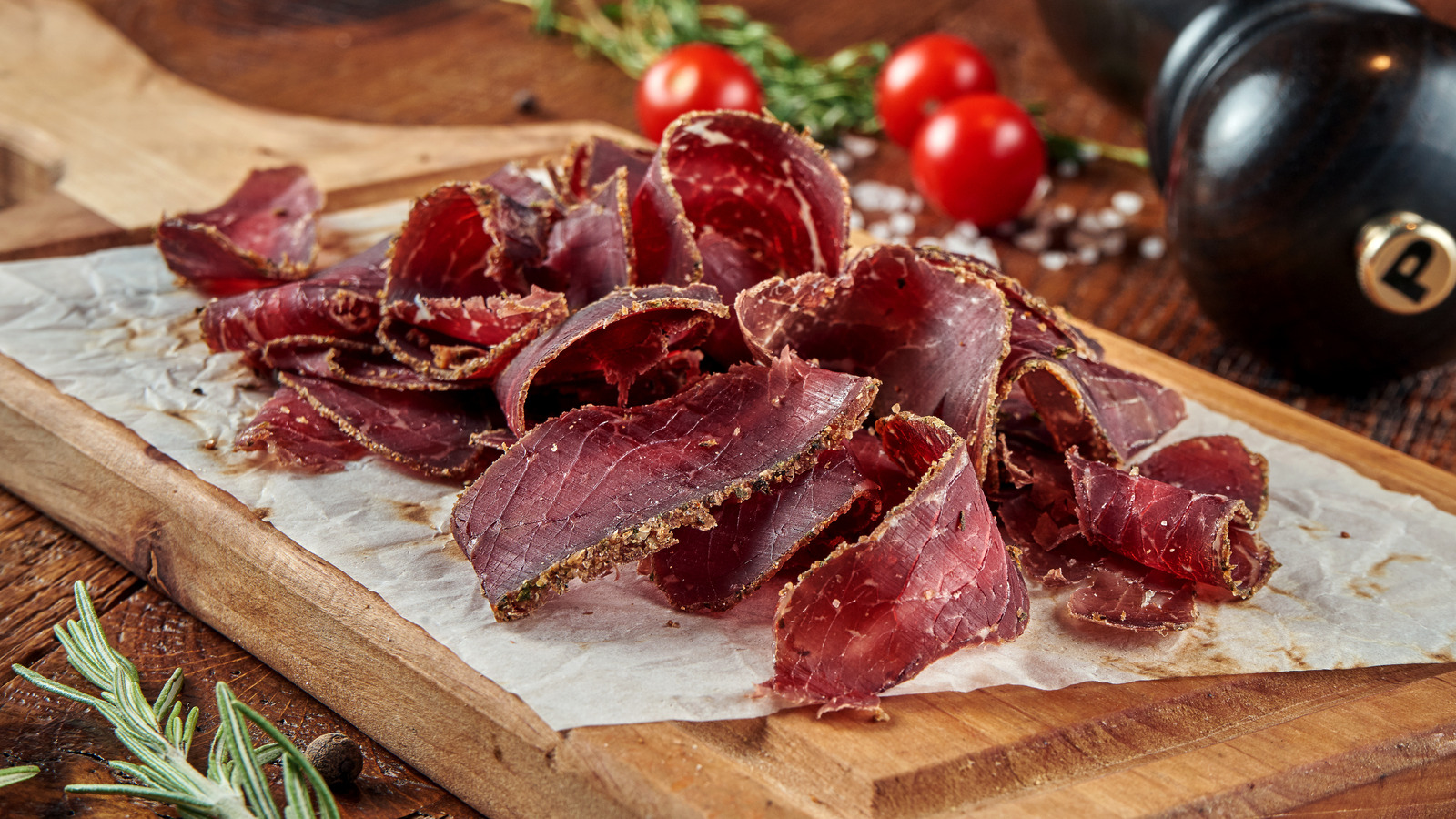 An,Appetizing,Beer,Snack,Is,Basturma,,A,Traditional,Armenian,Dried