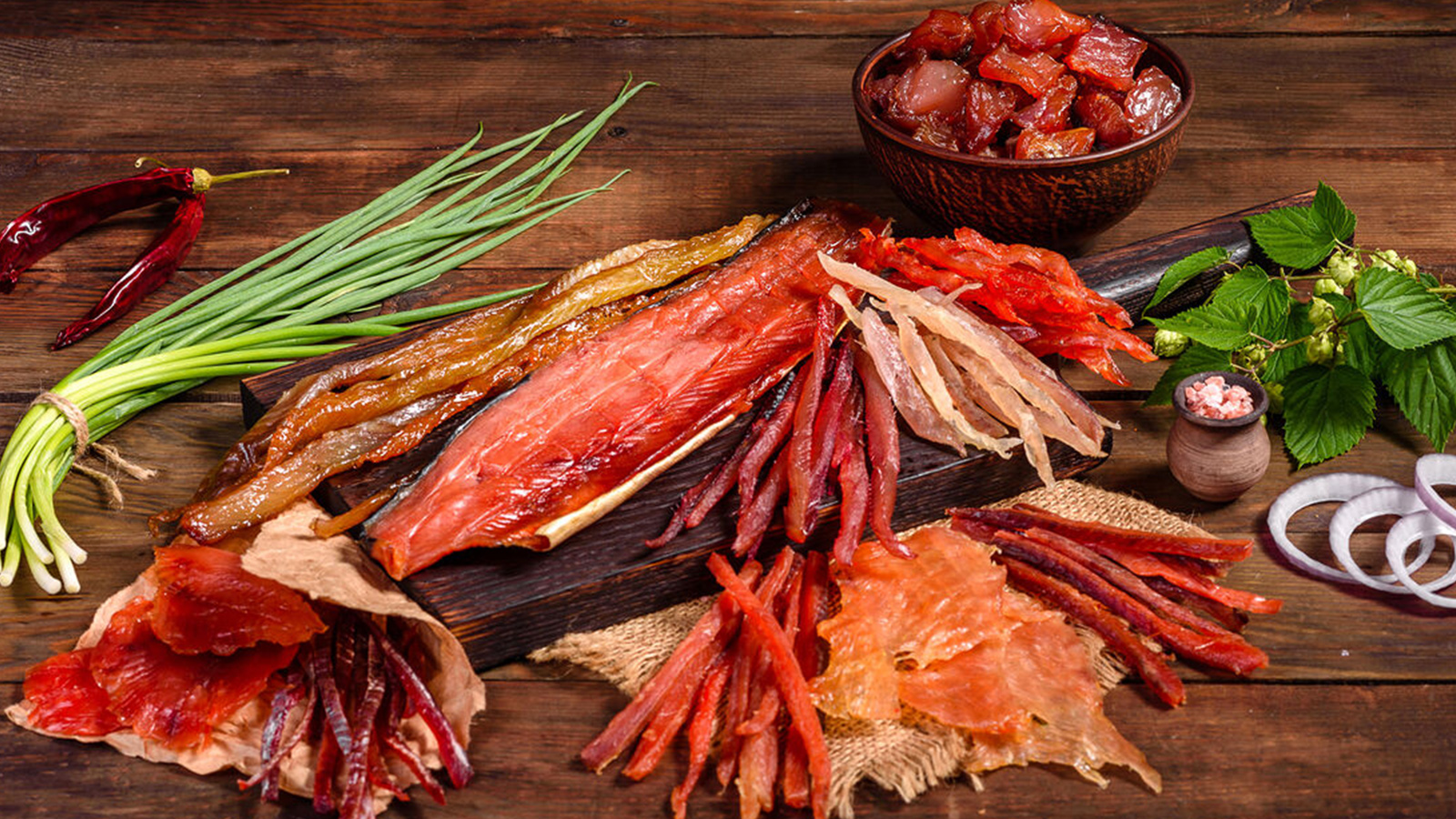 An,Appetizing,Beer,Snack,Is,Basturma,,A,Traditional,Armenian,Dried